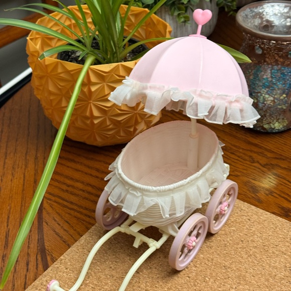 Vintage My Little Pony Baby Buggy Original G1 MLP Toy Carriage Baby Pony Playset - Picture 4 of 5